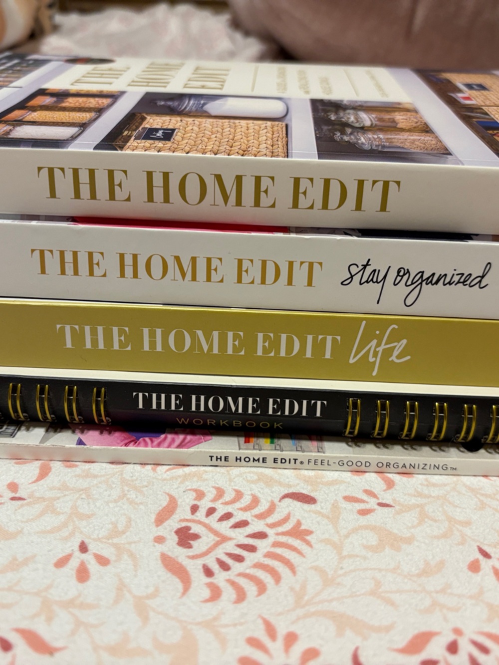 The Home Edit Book Set - White and Gold and Black